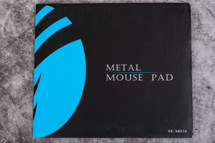 Алюминиевый коврик CABLETIME CS43S (CT-MP24-AS) для мыши 246 мм