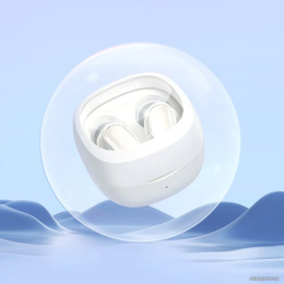 Наушники Baseus NGTW370202 Bowie WM02 True Wireless Earphones White Overseas Edition беспроводные, внутриканальные, Bluetooth 5.3, радиус действия: 10 м, границы частотного диапазона: 20-20000 Гц, емкость