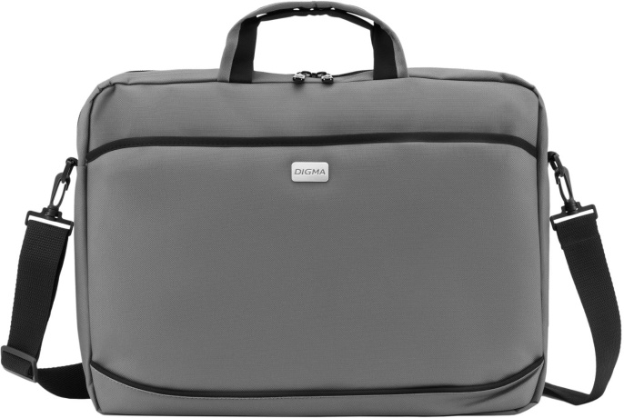 Сумка для ноутбука 17.3" Digma W-211 серый полиэстер W211GBK