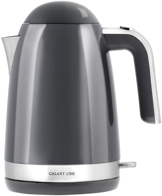 Чайник электрический Galaxy Line GL 0332 1.7л. 2200Вт графит корпус: металл/пластик ГЛ0332ЛГР
