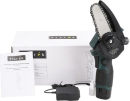 Пила цепная аккумуляторная Zitrek GreenSaw 12 12В, 2,0Ач Li-ion аккум. 1шт, ЗУ 085-4448