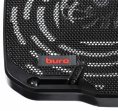Подставка для ноутбука Buro BU-LCP156-B208, 15.6", 355х260х21 мм, 2хUSB, вентиляторы 2 х 80 мм, 560г, черный