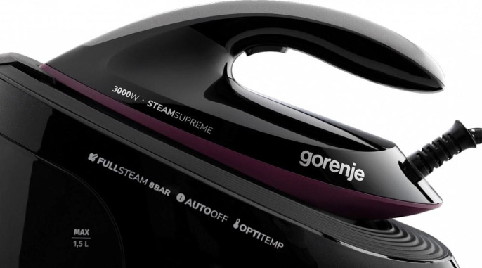 Парогенератор Gorenje SGD3000BKV 3000Вт черный/фиолетовый