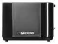 Тостер Starwind ST2103 700Вт черный/черный