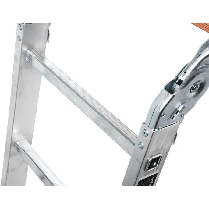 Лестница-трансформер с помостом 4x3 ступени Inforce ЛП-Т-4-3-П