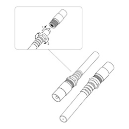 Proconnect 05-4303-4 ПЕРЕХОД гнездо F - штекер TV
