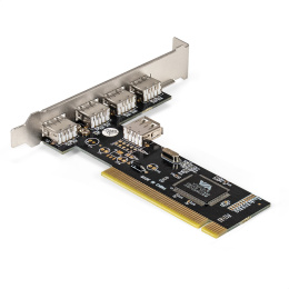 Контроллер ExeGate EXE-352 PCI v2.2, 4*USB2.0 ext. + 1*USB2.0 int., VIA Labs Chipset VT6212L EX281227RUS