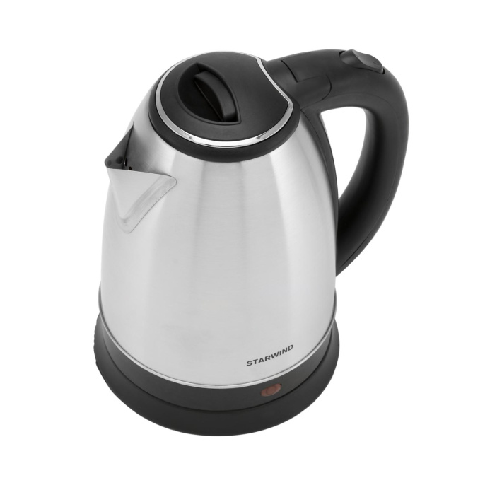 Чайник электрический StarWind SKS1051, 1.8л, металл/пластик