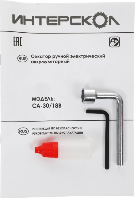 Секатор Интерскол СА-30/18Ваккум. 775.2.1.70