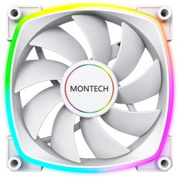 Вентилятор 140mm Montech AX140 PWM MNT-AX140-W / 4pin PWM / 140x140x25mm HDB / 800-1600rpm / White