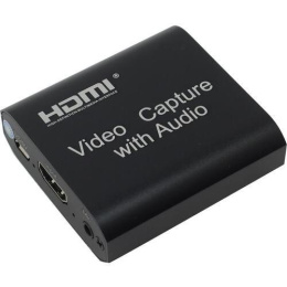 ORIENT C705HVC, Адаптер HDMI - USB2.0, устройство видеозахвата со звуком 1920x1080@30Hz, Audo вход/выход, выход HDMI, поддержка Windows/MacOS/Android, питание 5В, в комплекте USB-кабель пит. 30705