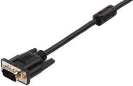 Кабель PROconnect VGA m VGA m 3м 17-5505-6 феррит.кольца черный упак.:1шт