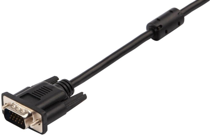 Кабель PROconnect VGA m VGA m 3м 17-5505-6 феррит.кольца черный упак.:1шт
