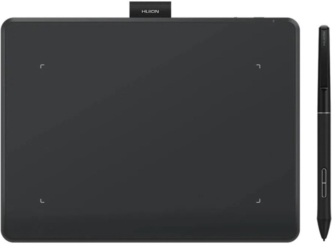 Графический планшет Huion Frego S Черный перо PW550S/5080LPI/300 PPS/8192 уровней нажатия/раб.пов. 160х100/USB-C
