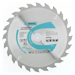 Пильный диск по дереву 165x20/16 мм, 24Т GROSS 73311