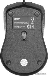 Мышь Acer OMW010 черный оптическая 1200dpi USB 3but (ZL.MCEEE.001)