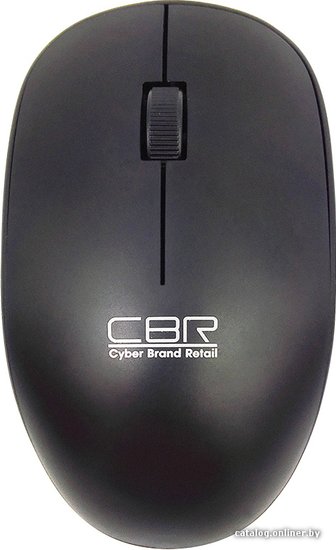 Мышь беспроводная CBR CM 410 Black,, оптическая, 2,4 ГГц, 1000 dpi, 3 кнопки и колесо прокрутки, выключатель питания, цвет чёрный