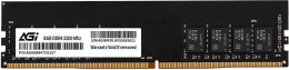 Оперативная память AGI UD138 AGI320008UD138 DDR4 - 1x 8ГБ 3200МГц, DIMM, Ret