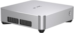 Неттоп Acer Gadget E10 ETBox1 i5 13500H 2.6 16Gb SSD512Gb UHDG Windows 11 Pro 2x2.5GbitEth WiFi BT 120W серебристый/черный
