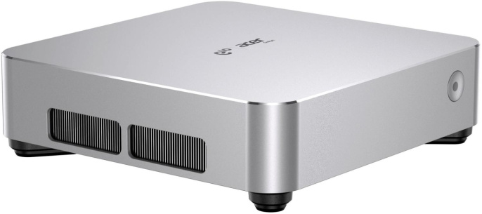 Неттоп Acer Gadget E10 ETBox1 i5 13500H 2.6 16Gb SSD512Gb UHDG Windows 11 Pro 2x2.5GbitEth WiFi BT 120W серебристый/черный