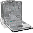Встраиваемая посудомоечная машина Gorenje GV642E90, полноразмерная, ширина 59.8см, полновстраиваемая, загрузка 13 комплектов
