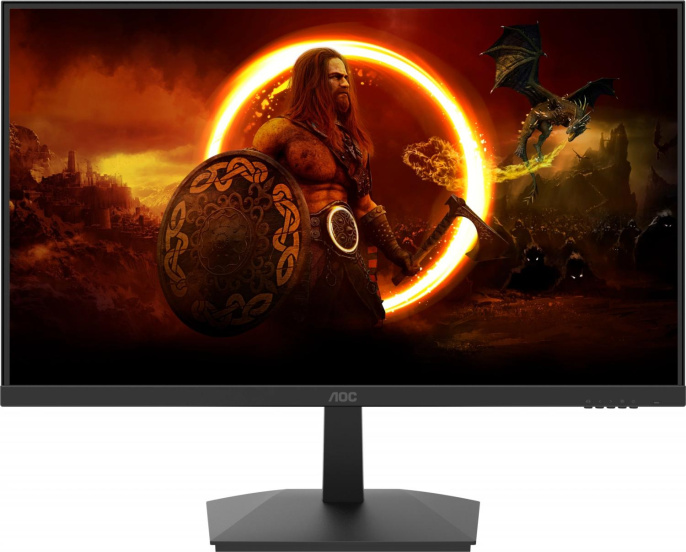 23.8" Монитор AOC Gaming 24G15N2, 1920x1080, VA, 180Гц, 1хHDMI, 1хDP, черный