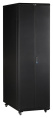 Шкаф коммутационный Lanmaster Business TWT-CBB-22U-6X10-P1 напольный 22U 600x1000мм пер.дв.перфор. задн.дв.перфор.2-хст. 2 бок.пан. 800кг черный IP20