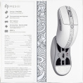 Мышь Дарк Проджект ME5 Pro Белый DP-ME5-2002 беспроводная, подключение: 2.4 GHz/Type-C, до 120ч работы, до 8000 Гц, 30000 dpi, 6 кнопок