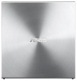 Оптический привод DVD-RW ASUS SDRW-08U5S-U/SIL/G/AS, внешний, USB, серебристый, Ret