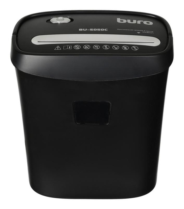 Уничтожитель бумаг Buro Home BU-S050C,  P-3,  5х35 мм, 5 лист. одновременно, 13л