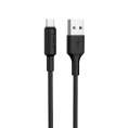 HOCO Кабель USB2.0 Hoco AM/MicroUSB, 2А, X25, 1м, черный, коробка (HC-80121)