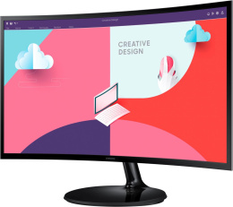 Монитор Samsung 23.8" S24C360EAI черный VA LED 16:9 HDMI матовая 250cd 178гр/178гр 1920x1080 75Hz FreeSync VGA FHD 3.1кг LS24C360EAIXCI