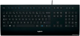 Клавиатура проводная LOGITECH K280e черный (USB, 103 клавиши, водостойкая) (920-005215)