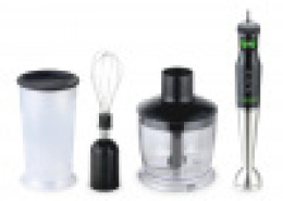 Блендер STARWIND SBS2212w,  погружной,  черный/зеленый