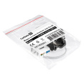 Модуль-вставка Keystone Jack RJ-45 ExeGate KJ-8P8C-U-C6A-180-TL (Кат.6A, неэкранированная, 180 градусов, IDC Toolless (без инструмента)) EX297266RUS