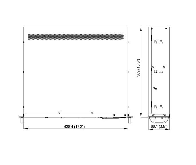 Блок питания 850W PS/2 ATX Acbel for CS-R27S AC-PS8501