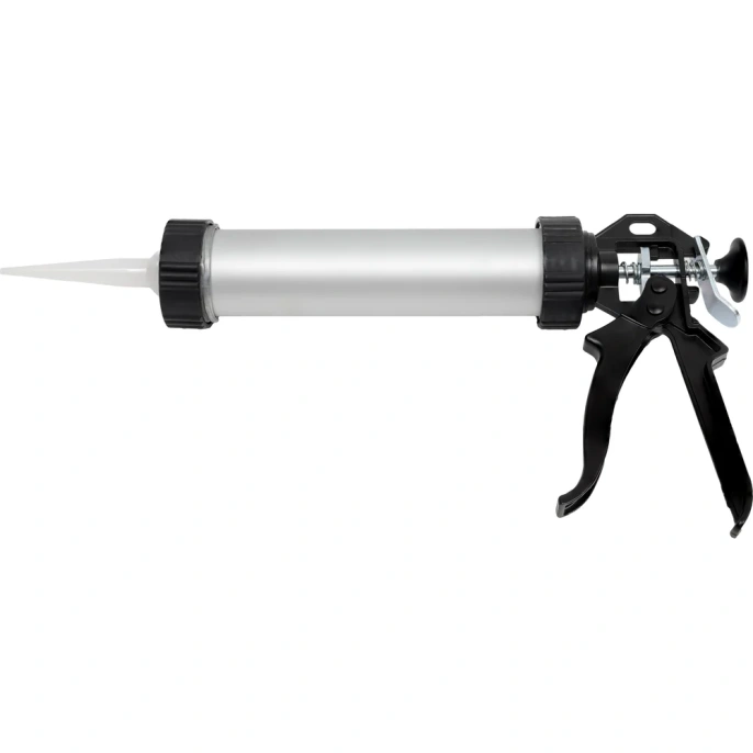Алюминиевый закрытый пистолет для герметика 0.3 л Gigant GCG-2