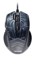Мышь проводная GMNG XM007, игровая, оптическая, USB, 10000dpi, черный и серый