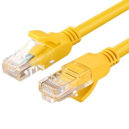 Кабель сетевой UGREEN NW103 11230 Cat 5e UTP Ethernet Cable. Длина: 1м. Цвет: желтый