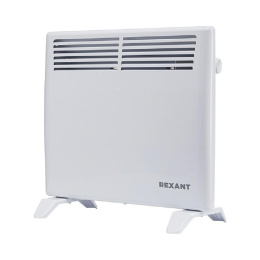 Rexant 60-0118 Конвектор электрический с механическим термостатом, 1кВт, СТИЧ-нагревательный элемент, ножки