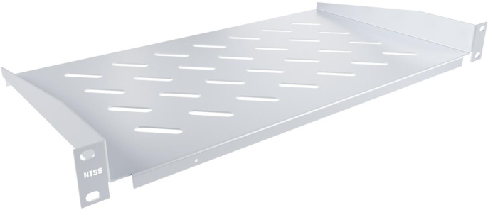Полка стац. NTSS (NTSS-FF-250) 1U 20кг. 19" 250мм серый (упак.:1шт)