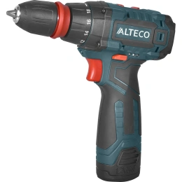 Аккумуляторная дрель шуруповёрт ALTECO со съемным патроном CD 1210F Li X2 68692