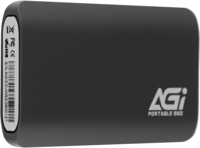Внешний диск SSD AGI ED138 AGI2T0GIMED138, 2ТБ, серый