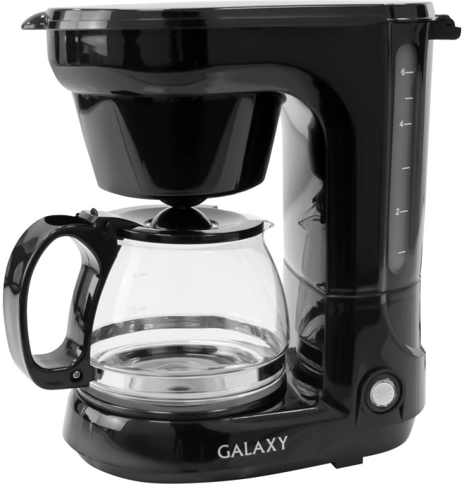 Кофеварка GALAXY LINE GL 0701, капельная, черный [гл0701л]