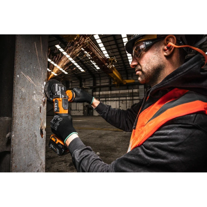 Углошлифмашина AEG BEWS18-125BLPX2-0 125 мм, 18В 4935480857