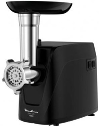 Мясорубка Moulinex Compact HV1 ME112832, черный / серебристый