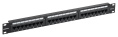 Патч-панель ITK (PP24-1UC5EU-K05-G) 19" 1U 24xRJ45 кат.5E UTP