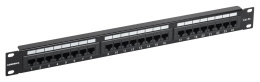 Патч-панель ITK (PP24-1UC5EU-K05-G) 19" 1U 24xRJ45 кат.5E UTP