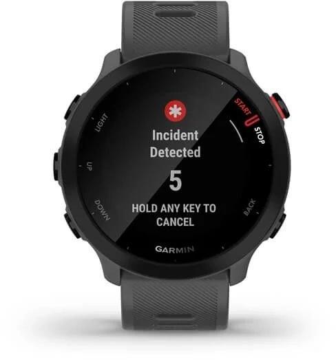 Смарт-часы Garmin Forerunner 55,  42мм,  1.04",  серый
