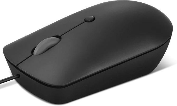 Мышь проводная Lenovo 400, оптическая, USB-C, 2400dpi, черный [gy51d20875]